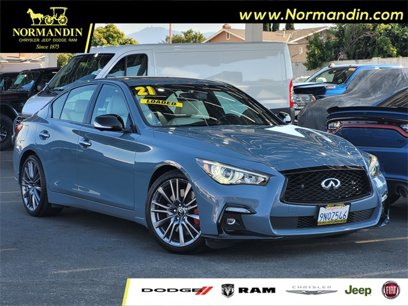 Used 2021 INFINITI Q50 Red Sport 400