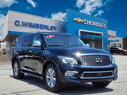 Used 2016 INFINITI QX80 4WD w/ Signature Edition Package