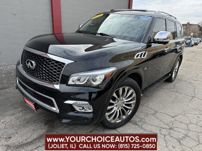 Used 2015 INFINITI QX80 4WD w/ Deluxe Technology Package