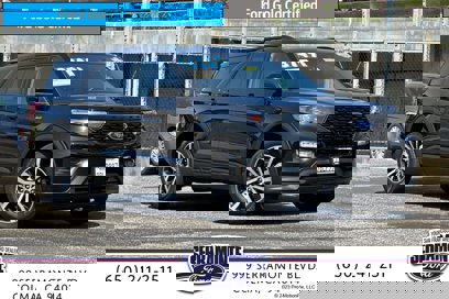 Certified 2022 Ford Explorer ST-Line w/ Class IV Trailer Tow Package