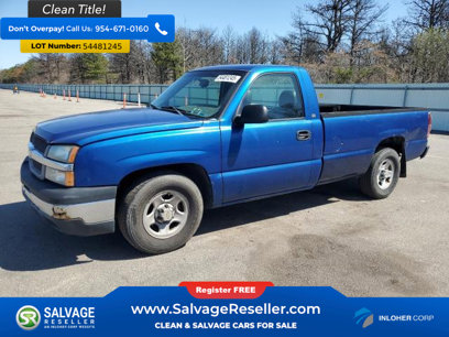 Used 2003 Chevrolet Silverado 1500 W/T