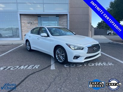 Certified 2022 INFINITI Q50 Luxe w/ Cargo Package