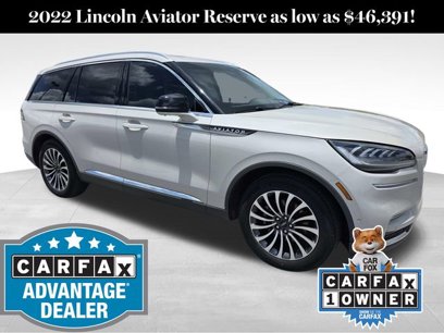 Certified 2022 Lincoln Aviator Reserve w/ Equipment Group 201A