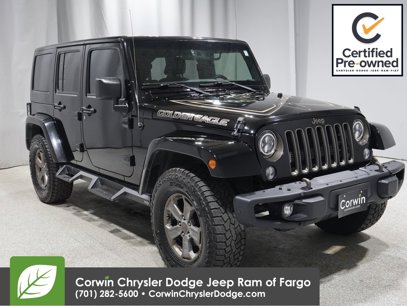 Certified 2018 Jeep Wrangler Unlimited Sport