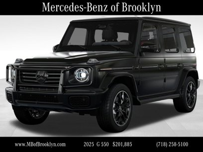New 2025 Mercedes-Benz G 550