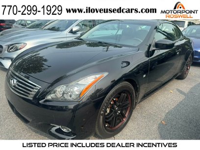 Used 2015 INFINITI Q60 Convertible w/ Premium Package