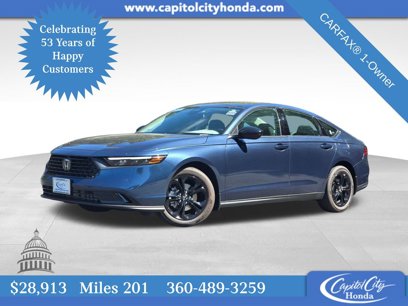 Certified 2025 Honda Accord SE