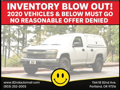 Used 2008 Chevrolet Colorado W/T w/ Mid Box Prep Package
