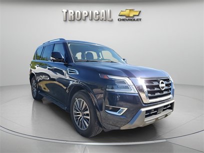 Used 2022 Nissan Armada SL w/ Captain's Chairs Package
