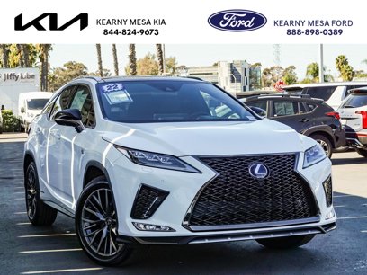 Used 2022 Lexus RX 450h F Sport