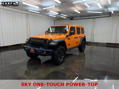Used 2022 Jeep Wrangler Unlimited Rubicon 4xe w/ Steel Bumper Group
