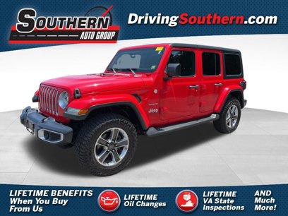 Used 2018 Jeep Wrangler Unlimited Sahara