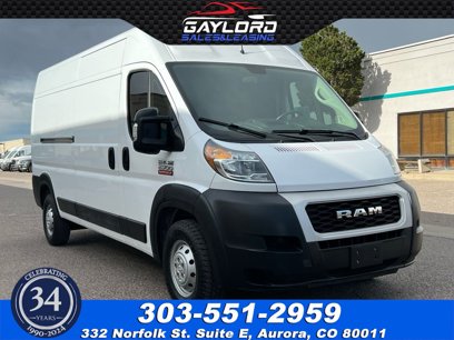 Used 2020 RAM ProMaster 2500