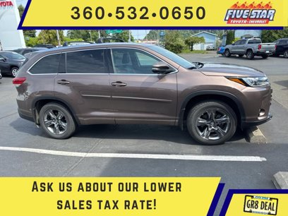 Certified 2019 Toyota Highlander Limited Platinum