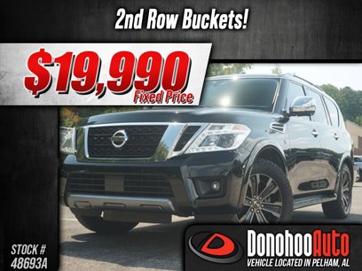 Used 2019 Nissan Armada Platinum w/ Captain's Chairs Package