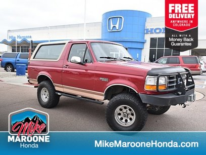 Used 1995 Ford Bronco Eddie Bauer