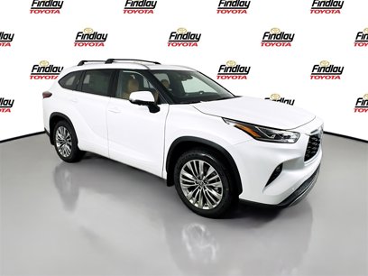 New 2025 Toyota Highlander Platinum