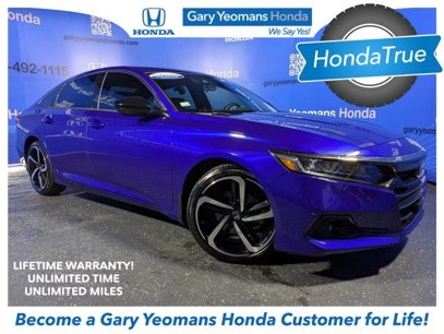 Certified 2022 Honda Accord Sport