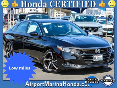 Certified 2022 Honda Accord Sport