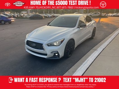 Used 2018 INFINITI Q50 Red Sport 400 w/ Sensory Package (Sport)
