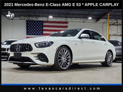Used 2021 Mercedes-Benz E 53 AMG 4MATIC Sedan