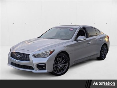 Used 2016 INFINITI Q50 Red Sport 400