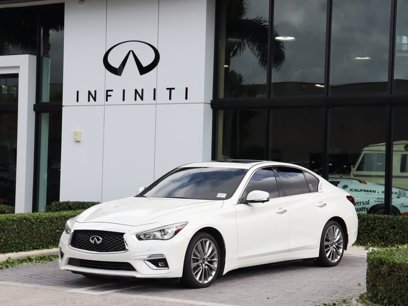 Certified 2022 INFINITI Q50 Luxe w/ Cargo Package