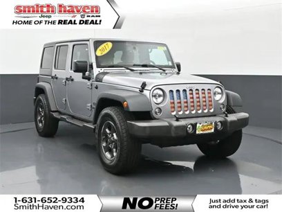 Certified 2017 Jeep Wrangler Unlimited Sport w/ Quick Order Package 24S
