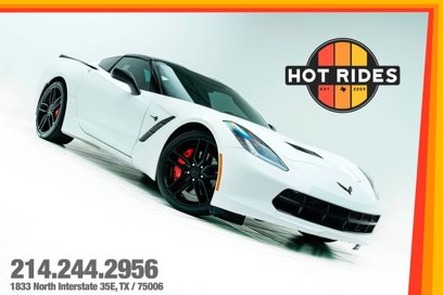 Used 2016 Chevrolet Corvette Stingray Coupe w/ Carbon Flash Badge Package