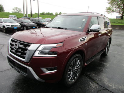 Used 2022 Nissan Armada Platinum w/ Captain's Chairs Package