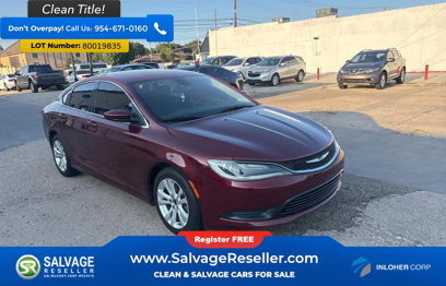 Used 2016 Chrysler 200 LX
