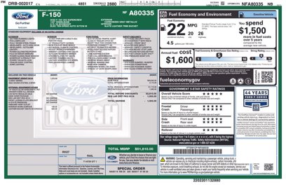 Used 2022 Ford F150 Lariat w/ Equipment Group 501A Mid