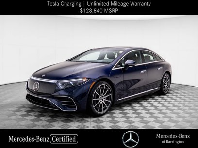Certified 2022 Mercedes-Benz EQS 580 4MATIC Sedan w/ AMG Line Interior