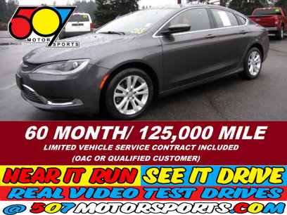 Used 2016 Chrysler 200 Limited