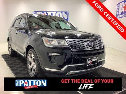 Used 2018 Ford Explorer Platinum