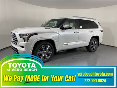 New 2025 Toyota Sequoia Capstone