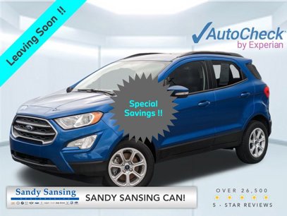 Used 2021 Ford EcoSport SE w/ SE Convenience Package