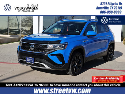 Certified 2023 Volkswagen Taos SE w/ Black Wheel Package