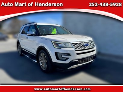 Used 2017 Ford Explorer Platinum