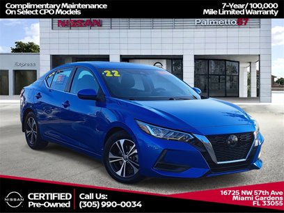 Certified 2022 Nissan Sentra SV w/ Trunk Package