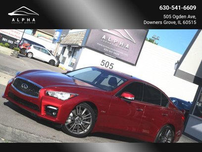 Used 2016 INFINITI Q50 Red Sport 400