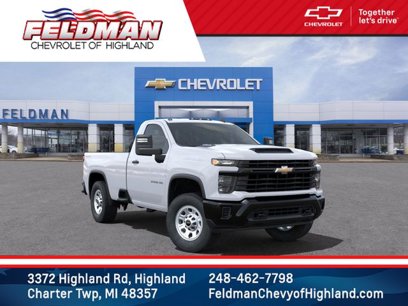 New 2025 Chevrolet Silverado 2500 W/T w/ Snow Plow Prep/Camper Package
