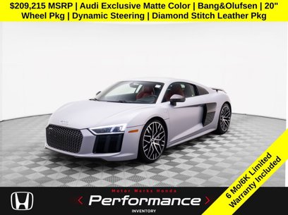 Used 2017 Audi R8 V10 plus