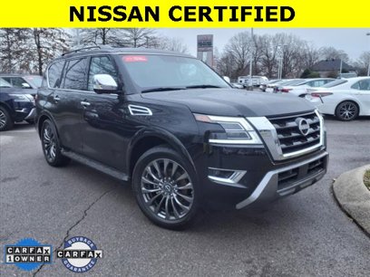 Certified 2023 Nissan Armada Platinum w/ Captain's Chairs Package