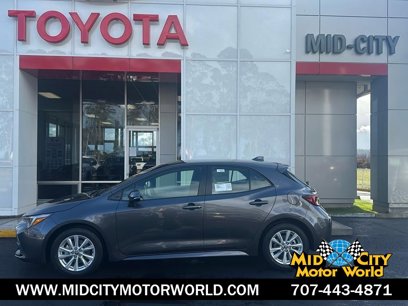 New 2025 Toyota Corolla SE w/ SE Package