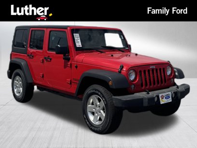 Used 2016 Jeep Wrangler Unlimited Sport w/ Quick Order Package 24S