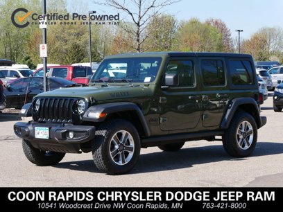 Certified 2021 Jeep Wrangler Unlimited Sport