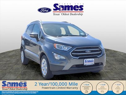 Used 2020 Ford EcoSport SE