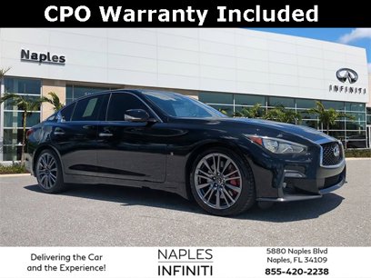 Certified 2018 INFINITI Q50 Red Sport 400 w/ Sensory Package (Sport)