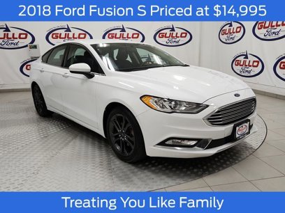 Used 2018 Ford Fusion S w/ Equipment Group 101A